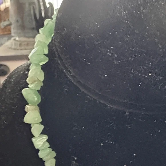 Handcrafted Green Aventurine Beaded Twist Necklace - Picture 4 of 8